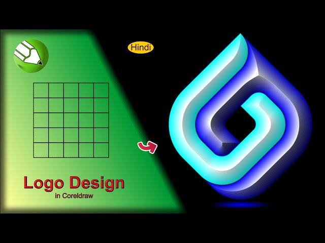 Logo Design in CorelDRAW Tutorial | How to create logo design | tips & tricks CorelDRAW