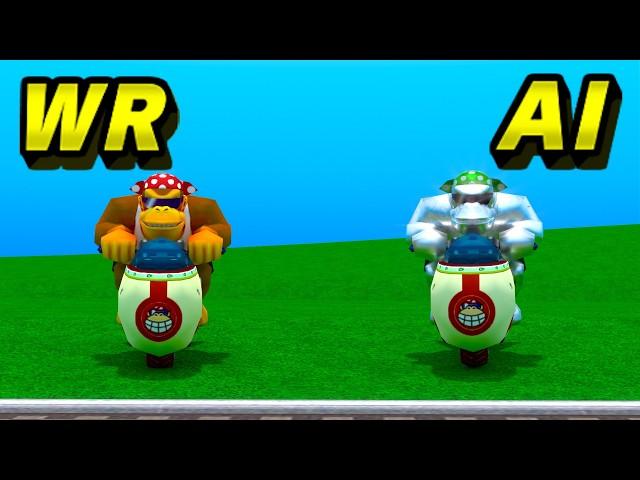 Can AI Destroy Mario Kart Wii's Time Trials?