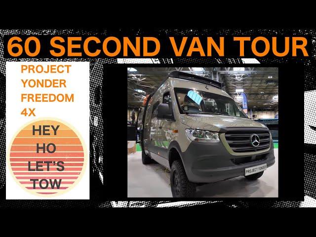 60 Second Van Tour: Project Yonder Freedom 4X