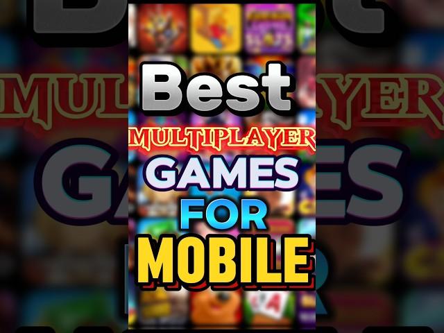 Top Best Multiplayer games for mobile #shorts