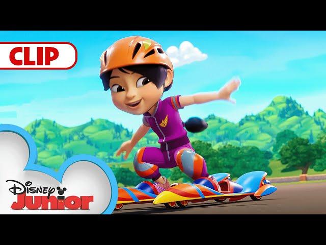 Roller Coaster Rescue  | Firebuds | @disneyjr​