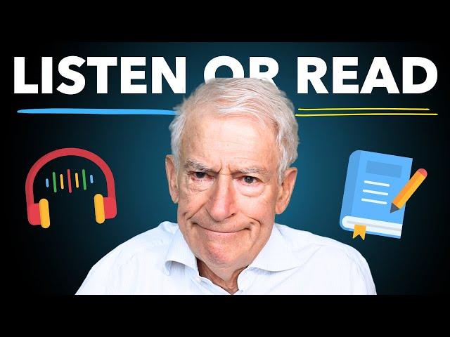 Reading or listening: what’s the best way to learn?