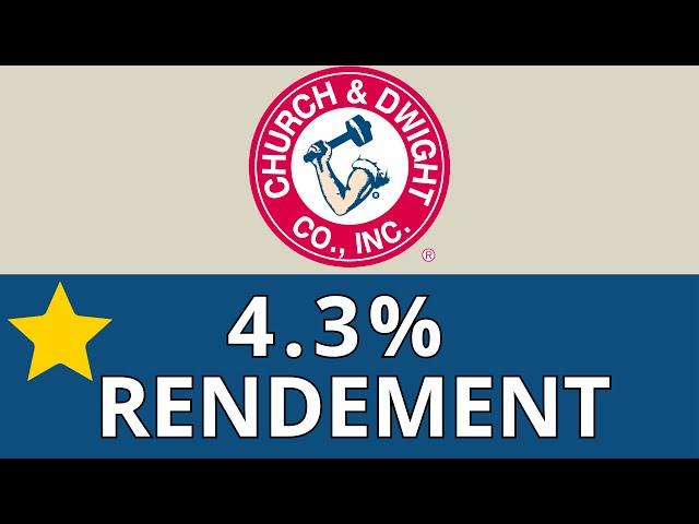 CHURCH & DWIGHT | INVESTIR POUR LE DIVIDENDE ?