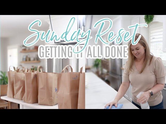 SUNDAY HOME RESET | getting things done | simple joy filled living