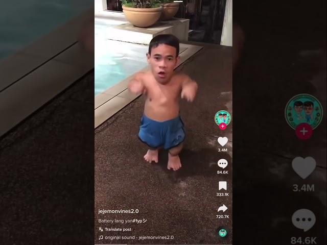 Little dude gets drop kicked 