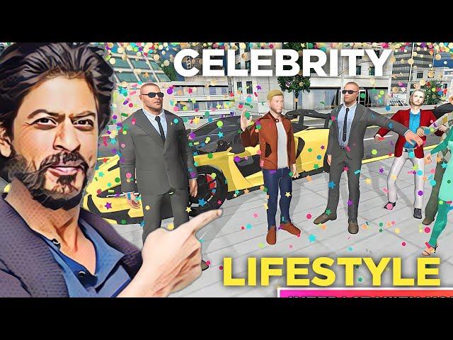 Playing celebrity lifestyle games in mobile