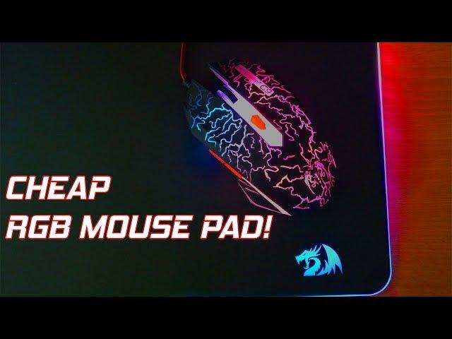 Redragon P800 Review - Best Cheap RGB Mouse Pad