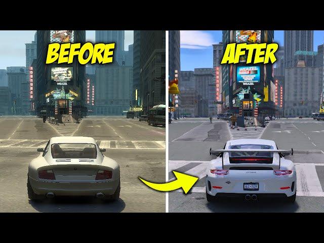 I REMASTERED GTA 4 with 50 INSANE Mods!