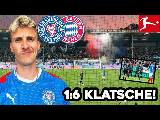 6:1 KLATSCHE vom REKORDMEISTER 🫠 Holstein Kiel - Bayern München Stadionvlog ️ TOR nach 14 SEKUNDEN