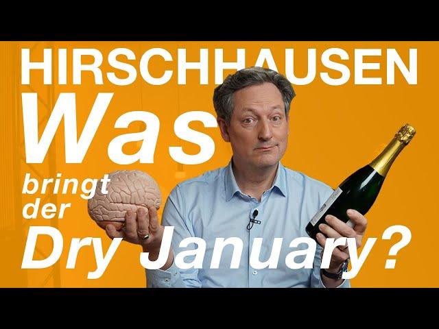 Dry January: Bringt das was? / Eckart von Hirschhausen im Talk mit Nathalie Stüben