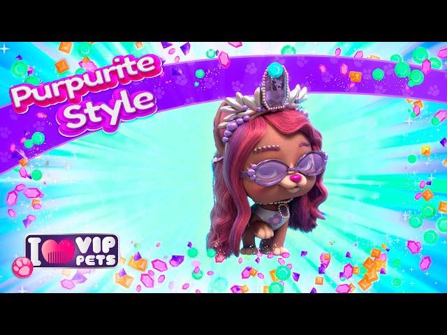 Purpurite Style | V.I.P. by VIP Pets in English | Cartoons for Kids | Music & Songs for Kids