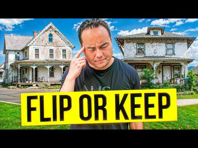 The Mindset Behind Flipping vs Renting Properties | My Real Estate Investing Strategy