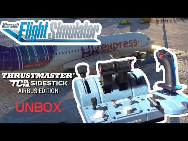 【UNBOX】THRUSTMASTER TCA Officer Pack & Quadrant Add-on Airbus Edition | Flight Simulator 2020