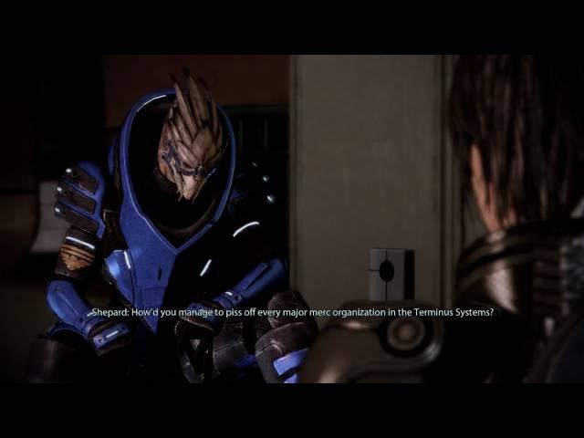 Mass Effect 2 - ALTERNATE Garrus meeting (Never recruited in ME1)