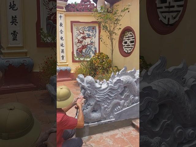 Lắp đặt Rồng Đá | Đá Mỹ Nghệ Ninh Bình
