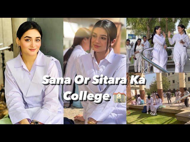 Sana or Sitara Ka College  | Garmi se Halat Bori  | Kaffara Drma BTS | Ravisha Khan Vlog