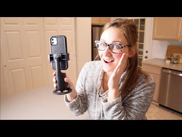 Auto Face Tracking Tripod Review | Remote, 360° Rotation Auto Tracking Phone Holder No App