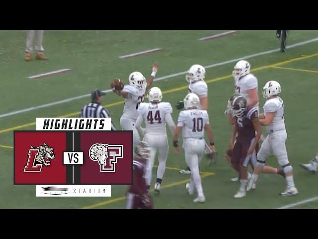 Lafayette vs. Fordham Football Highlights (2018) | Stadium