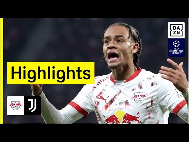 RB Leipzig - Juventus Turin | UEFA Champions League | DAZN Highlights