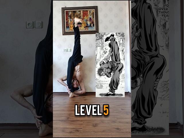 Anime/manga training from level 1 to level 8 #anime #training #workout #motivation