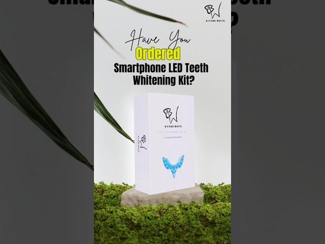 Illuminate your smile with our Smartphone LED Teeth Whitening Kit!   #dental #teethwhitening #teeth