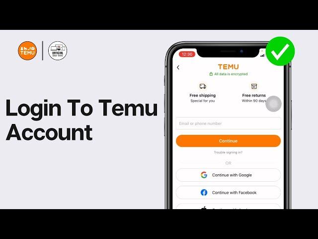 How To Login To Temu Account (2024)