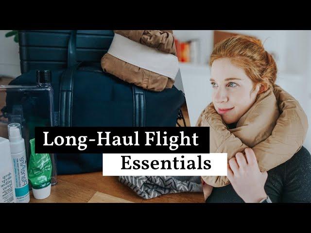 What to Pack for a Long-Haul Flight | My In-Flight Essentials