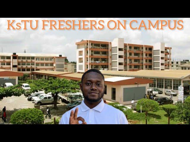 KsTU FRESHERS ARE ON CAMPUS ALREADY | KUMASI TECHNICAL UNIVERSITY |