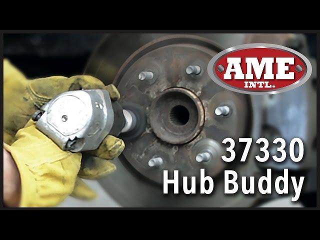 AME International's 37330 Hub Buddy - How to Easily Clean a Car Hub / Rotor