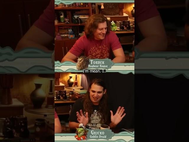 Torbek propositions Gricko?!    #dungeonsanddragons