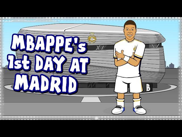 MBAPPE'S 1st DAY at REAL MADRID!