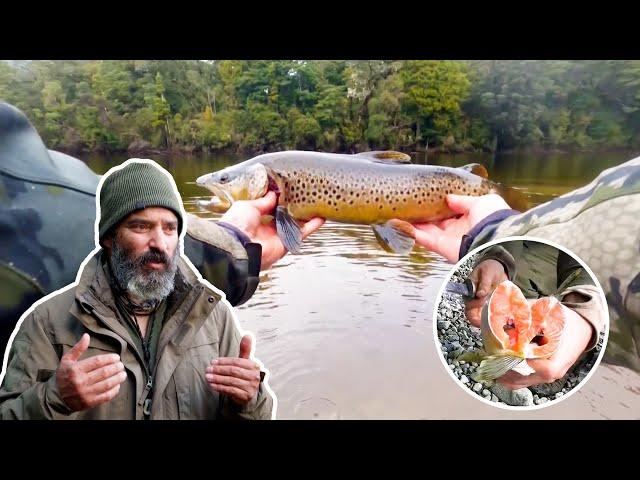 Survival contestants build shelters in the wild and try to get food, The winner receives $500,000