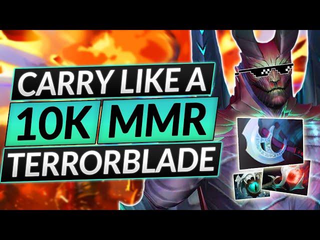 BROKEN TERRORBLADE is OUT of CONTROL - NEW CARRY BUILD - Dota 2 Guide