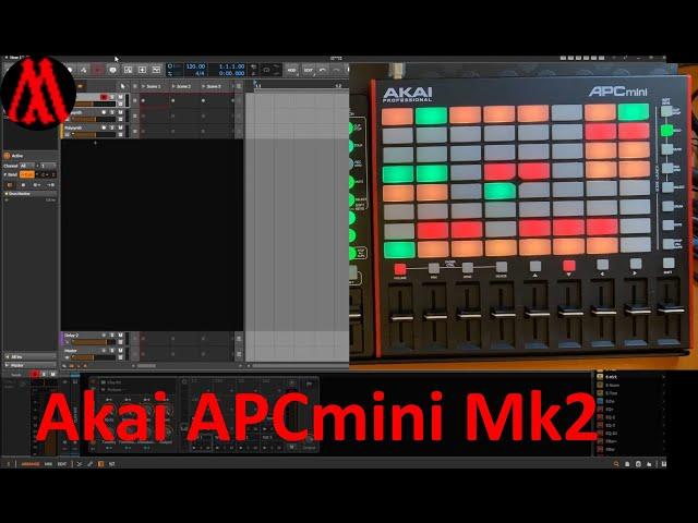 DrivenByMoss 24.5: Support for Akai APCmini Mk2 (Bitwig Studio / Cockos Reaper)