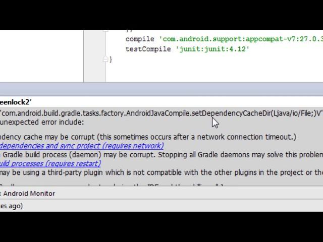 حلول الغرادل Gradle  android error: Re-download dependencies and sync project