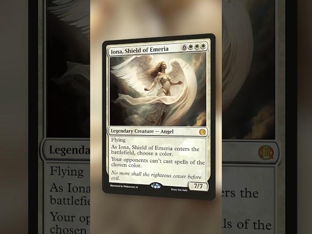 MTG AI Alters | Iona, Shield of Emeria | My Favorite Angel in MTG