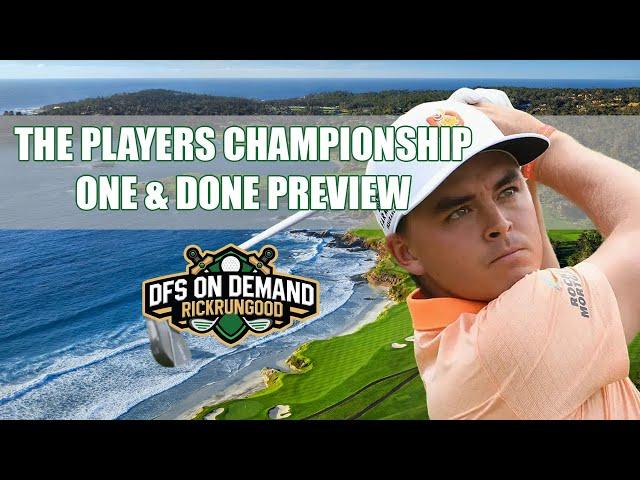 THE PLAYERS Championship | One & Done Preview 2020 - Gups Corner Strategy