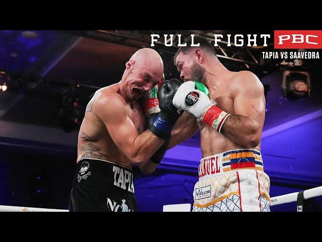 Tapia vs Saavedra FULL FIGHT: October 19, 2024 | PBC on Prime Video