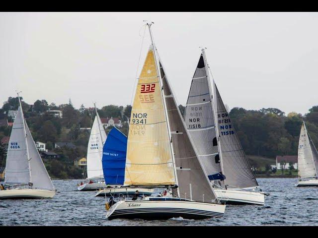 Windjammer 2020. Starten og første del av regattaen ombord i X-faktor.