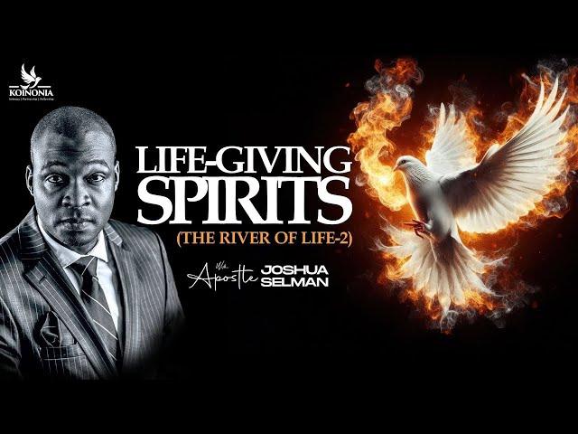 [FULL SERMON] LIFE-GIVING SPIRITS || RECHARGE CONFERENCE 2024 || APOSTLE JOSHUA SELMAN #koinonialive