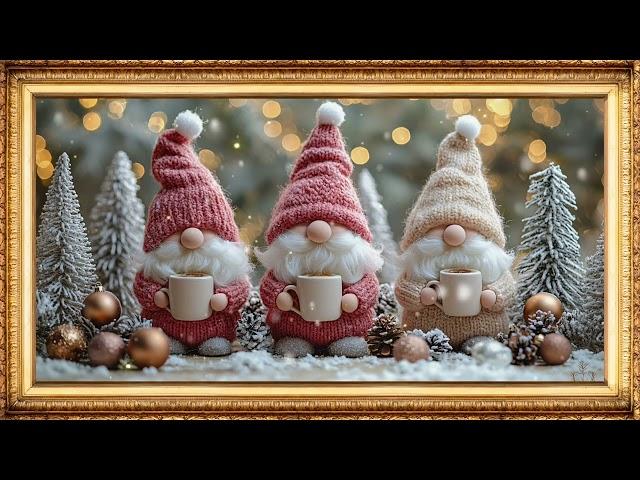 4K Frame TV Art Screensaver Wallpaper | Christmas Gnomes