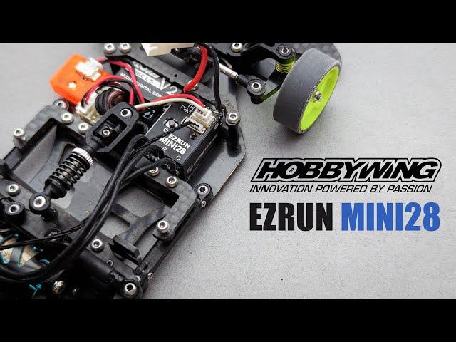 Hobbywing Ezrun Mini28 30A 1:28 ESC Review on RX28 Chassis