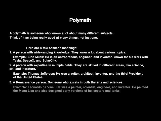 What is a Polymath? A Comprehensive Guide