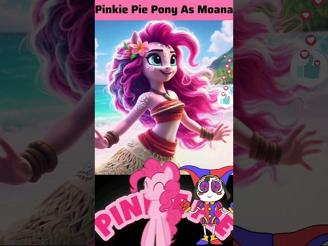 Ai Draws My Little Pony As Moana