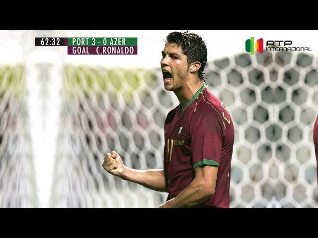 Cristiano Ronaldo vs Azerbaijan Home (Euro 2008 Qualifiers) by Hristow