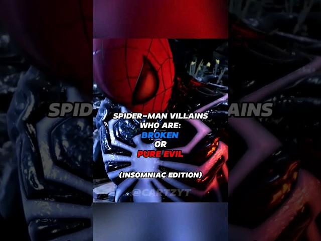 Spider-Man Villains Who Are Broken Or Pure Evil #spiderman #shorts