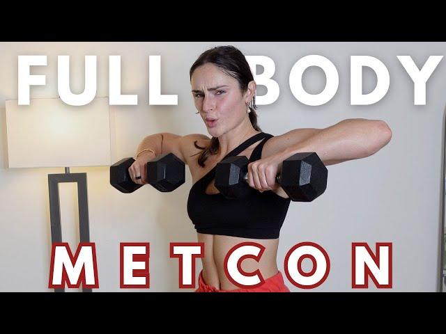 SWEAT WARNING - Intense 40 Min Full Body Dumbbell Workout