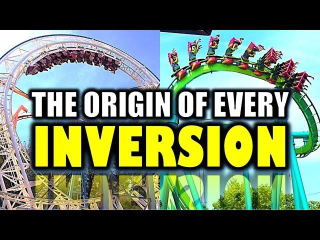 The Origin of EVERY Coaster Inversion