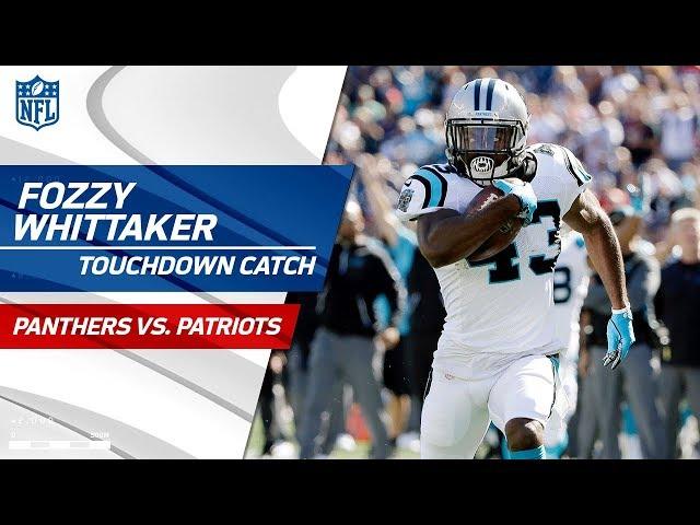 Fozzy Whittaker's Sick TD Catch from Cam Newton's Screen Pass! | Panthers vs. Patriots | NFL Wk 4