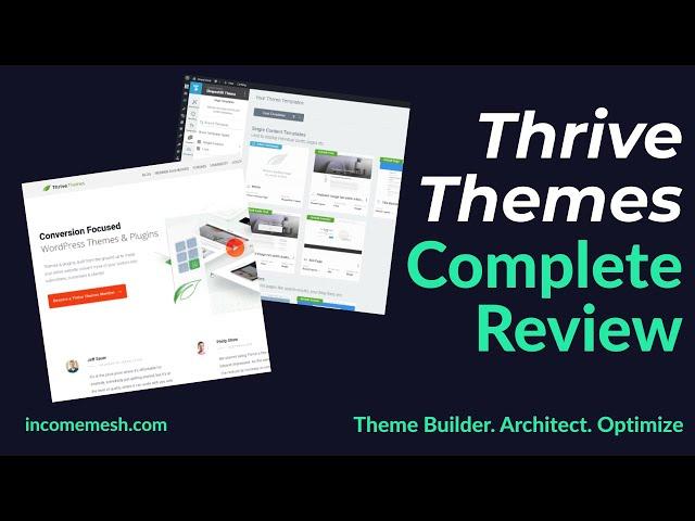 Thrive Themes 2020 Review: The Most Conversion-focused Website Builder for WordPress